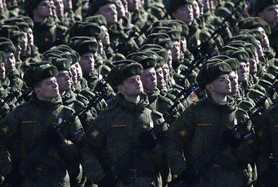 Rehearsal of Victory Day Military Parade