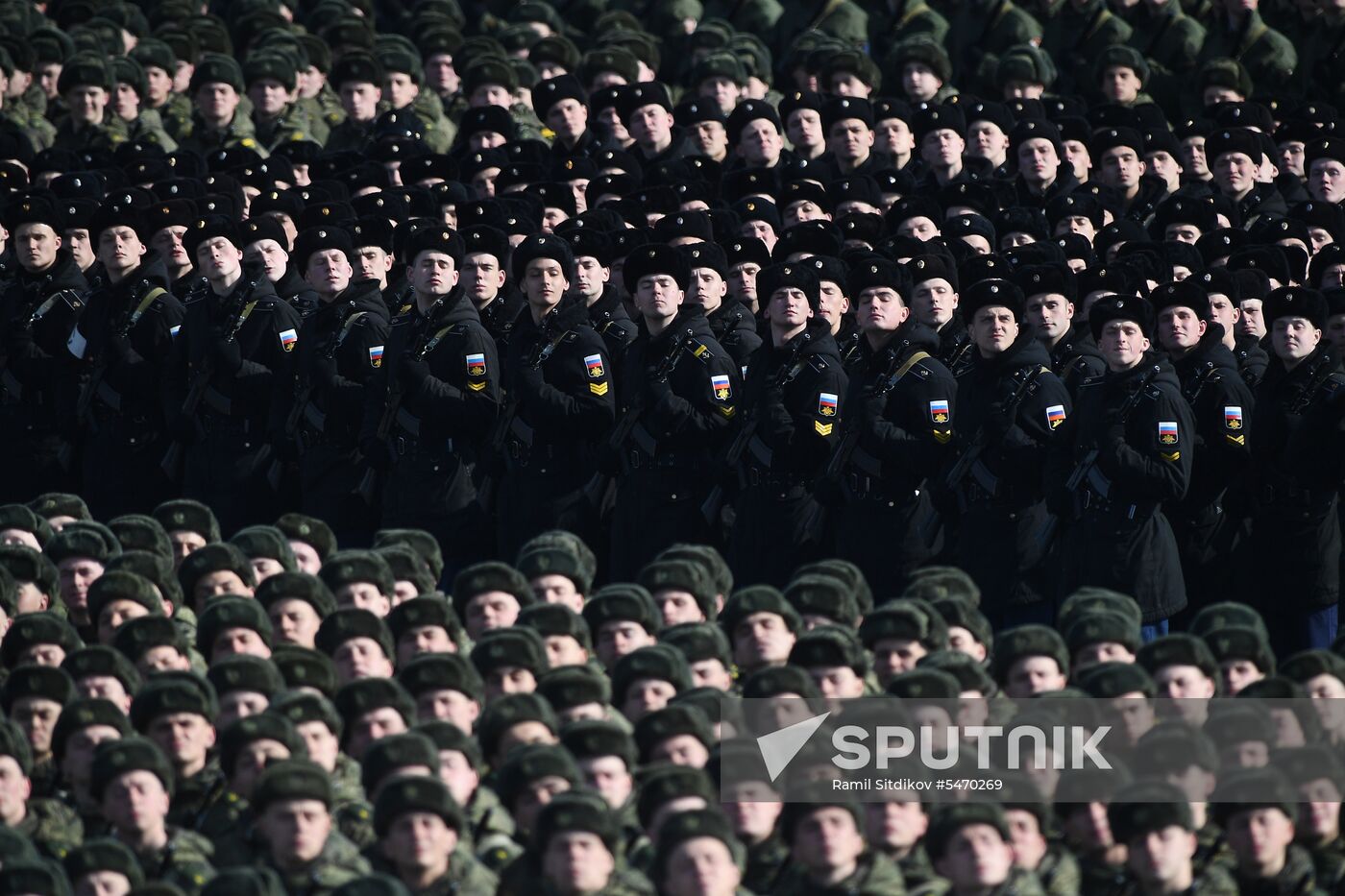 Rehearsal of Victory Day Military Parade