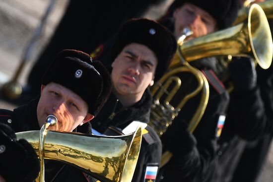 Rehearsal of Victory Day Military Parade