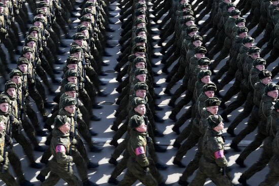 Rehearsal of Victory Day Military Parade