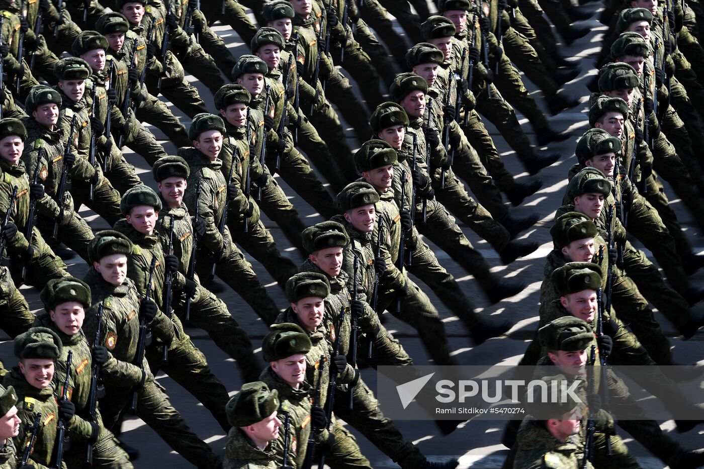 Rehearsal of Victory Day Military Parade