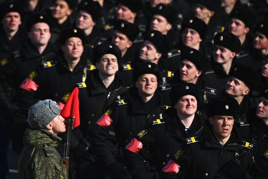 Rehearsal of Victory Day Military Parade
