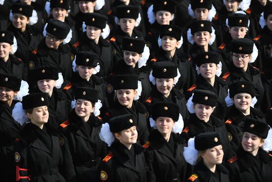 Rehearsal of Victory Day Military Parade