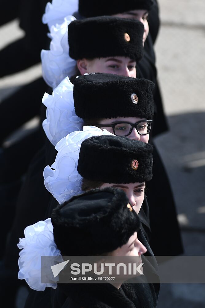 Rehearsal of Victory Day Military Parade