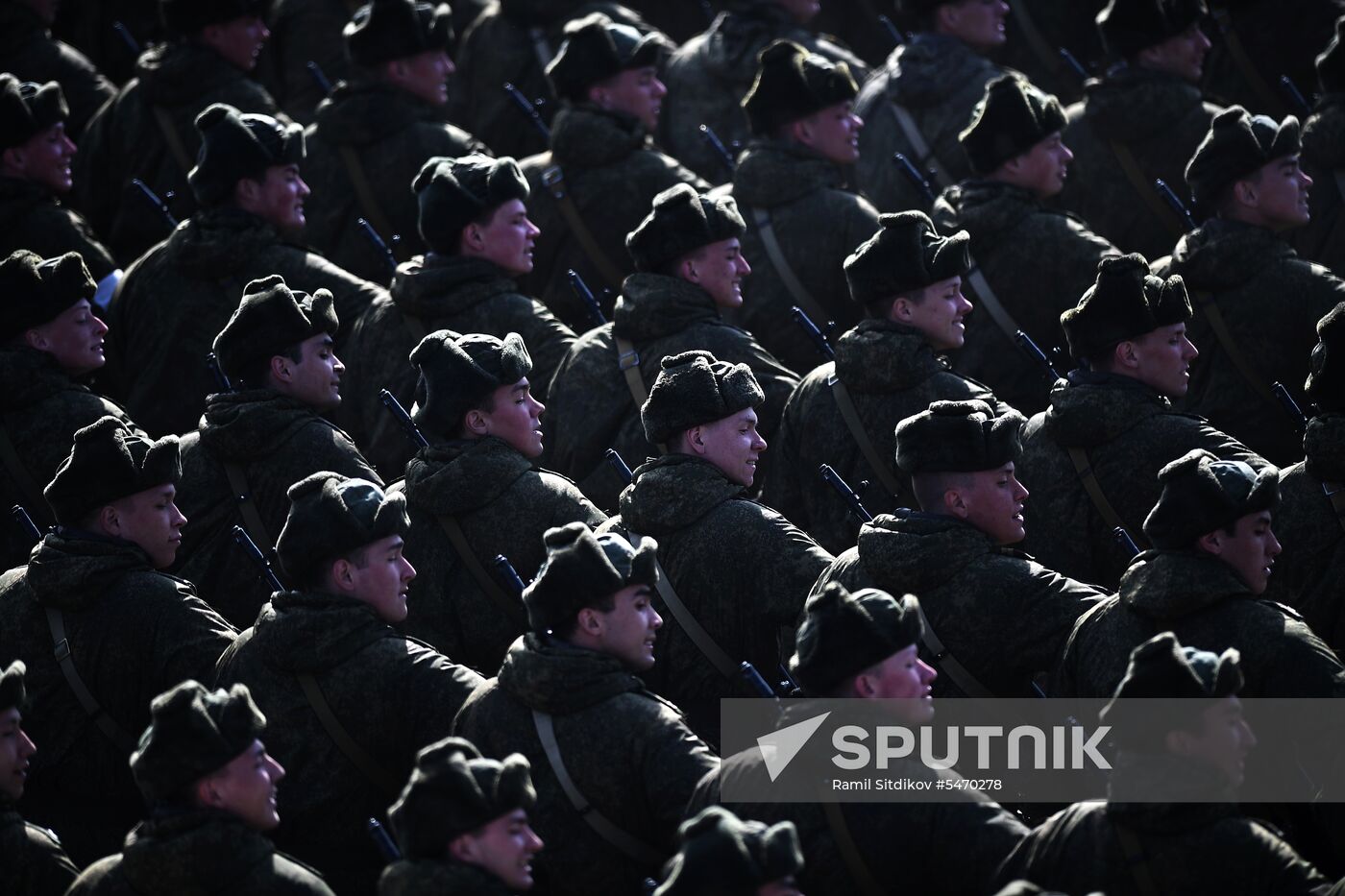 Rehearsal of Victory Day Military Parade