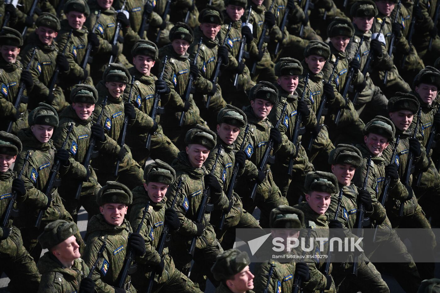 Rehearsal of Victory Day Military Parade