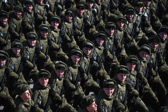 Rehearsal of Victory Day Military Parade