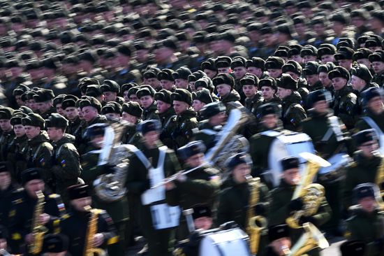 Rehearsal of Victory Day Military Parade
