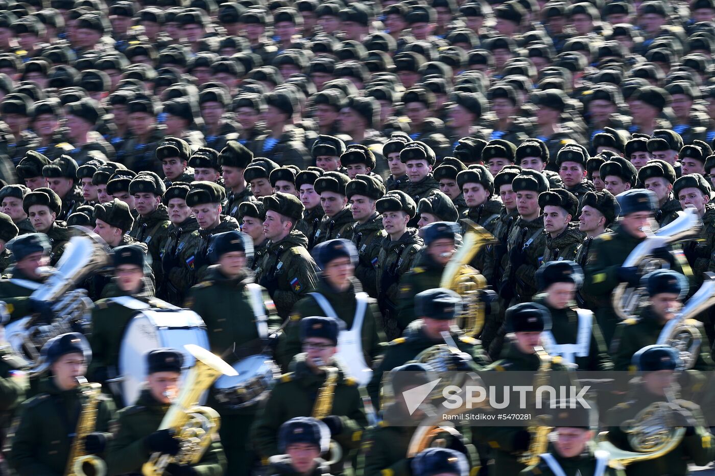 Rehearsal of Victory Day Military Parade