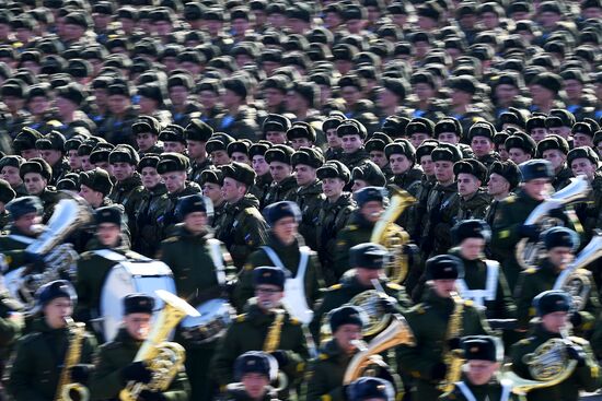 Rehearsal of Victory Day Military Parade