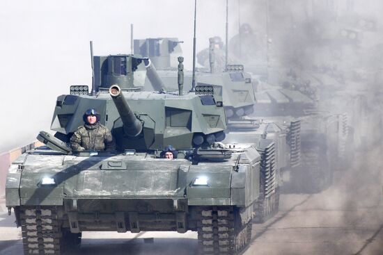 Rehearsal of Victory Day Military Parade