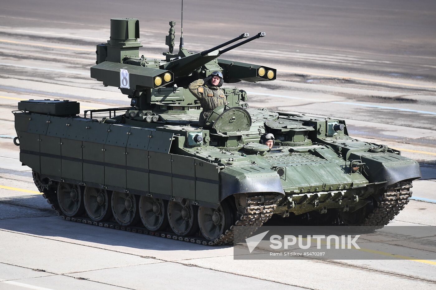 Rehearsal of Victory Day Military Parade