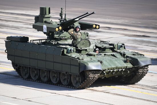 Rehearsal of Victory Day Military Parade