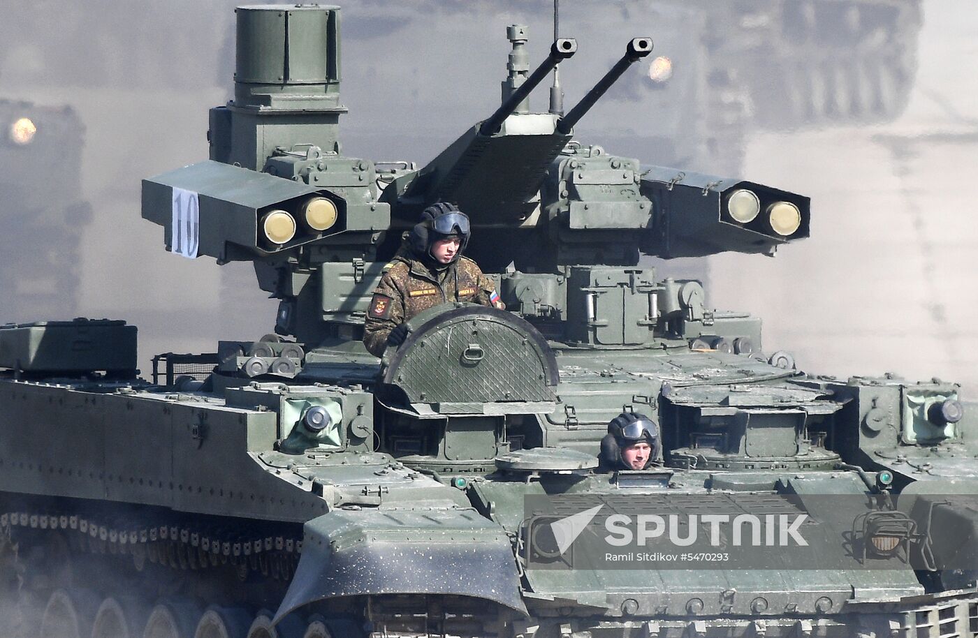Rehearsal of Victory Day Military Parade