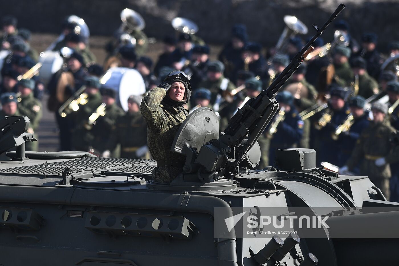 Rehearsal of Victory Day Military Parade