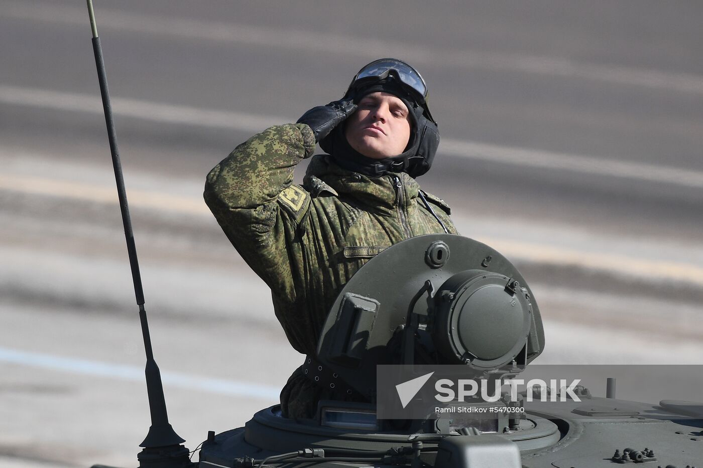 Rehearsal of Victory Day Military Parade