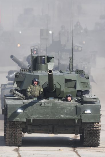 Rehearsal of Victory Day Military Parade