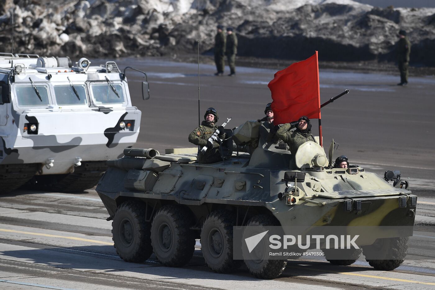 Rehearsal of Victory Day Military Parade