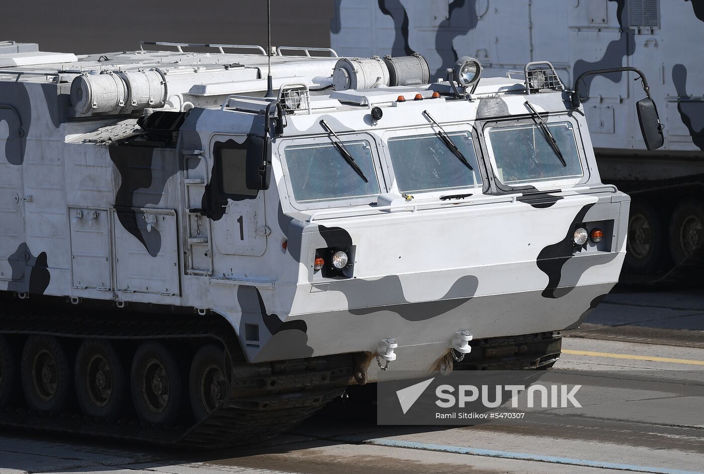 Rehearsal of Victory Day Military Parade
