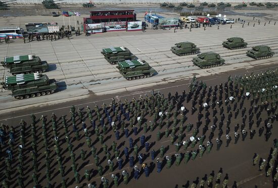 Rehearsal of Victory Day Military Parade