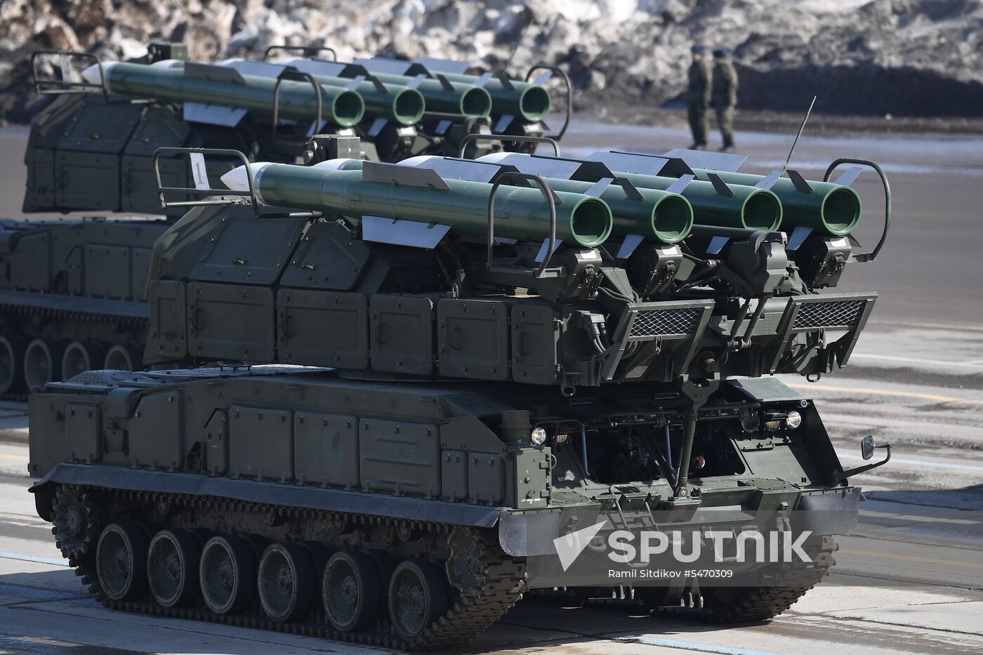 Rehearsal of Victory Day Military Parade