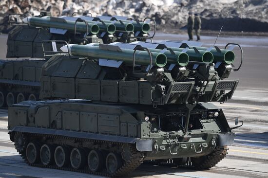 Rehearsal of Victory Day Military Parade