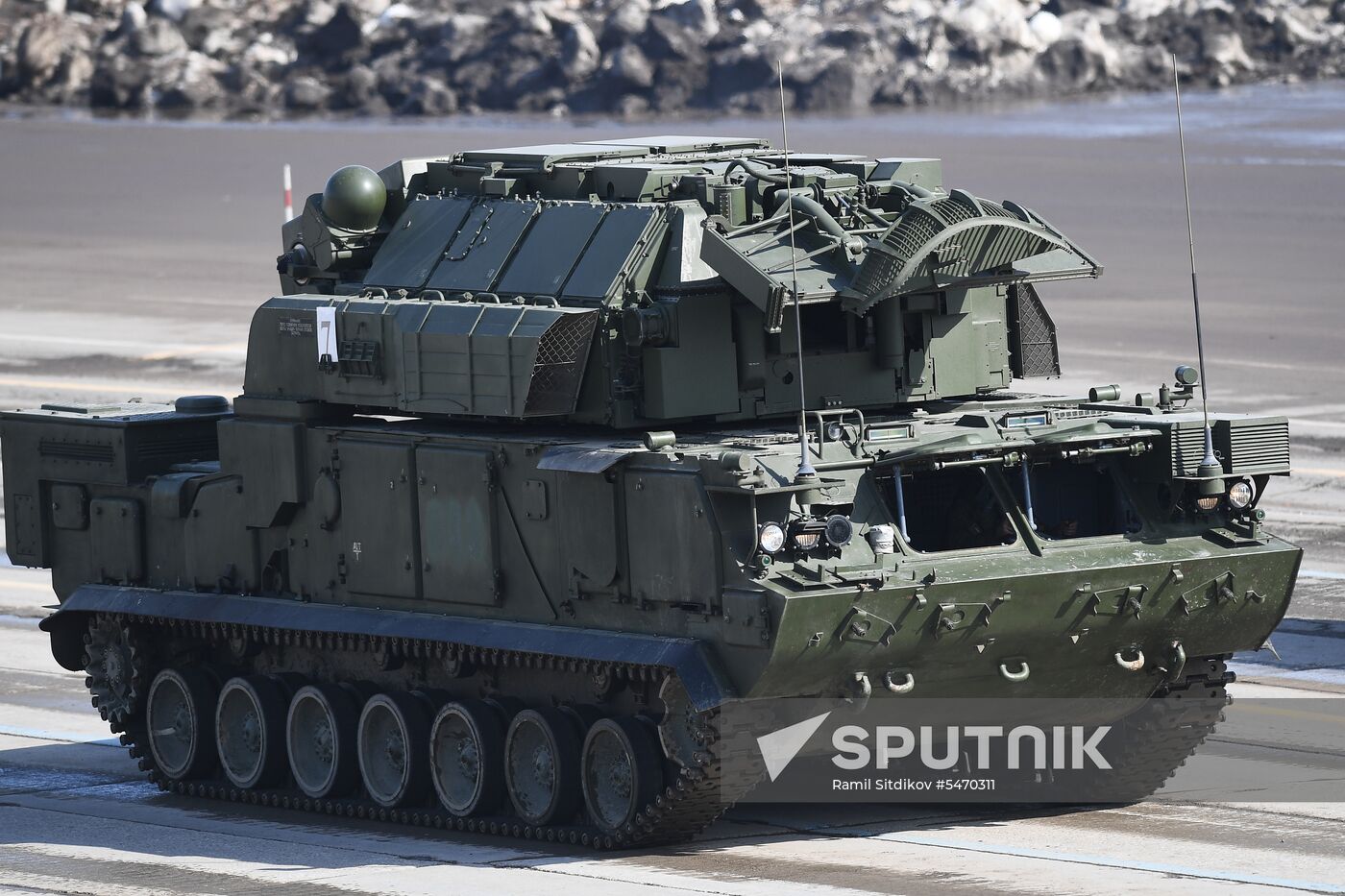 Rehearsal of Victory Day Military Parade