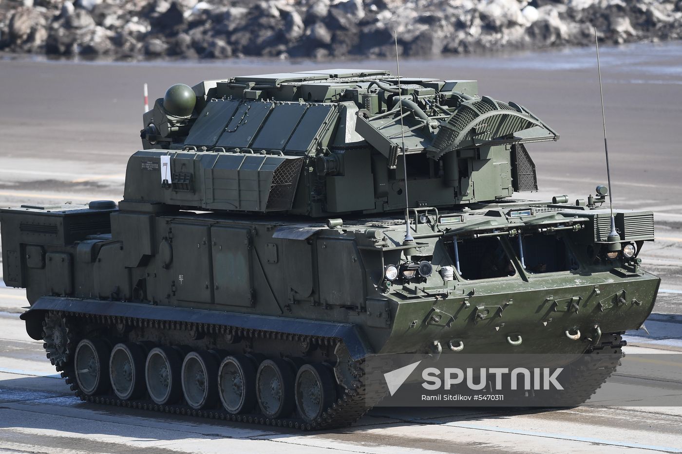Rehearsal of Victory Day Military Parade