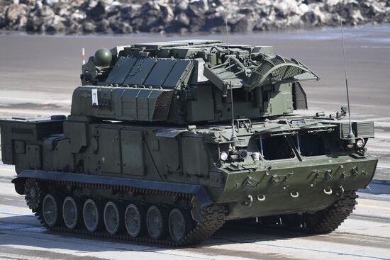 Rehearsal of Victory Day Military Parade