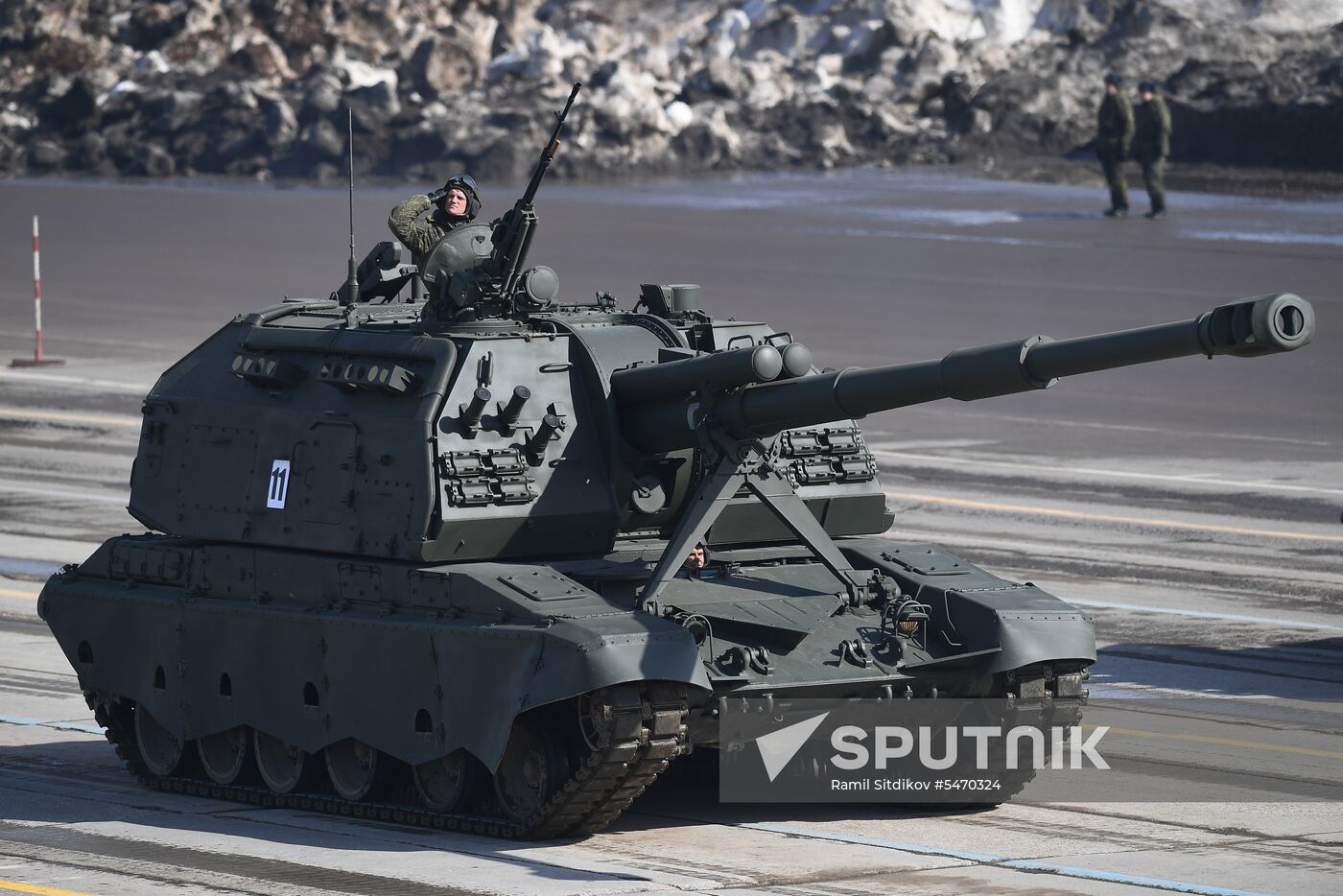Rehearsal of Victory Day Military Parade