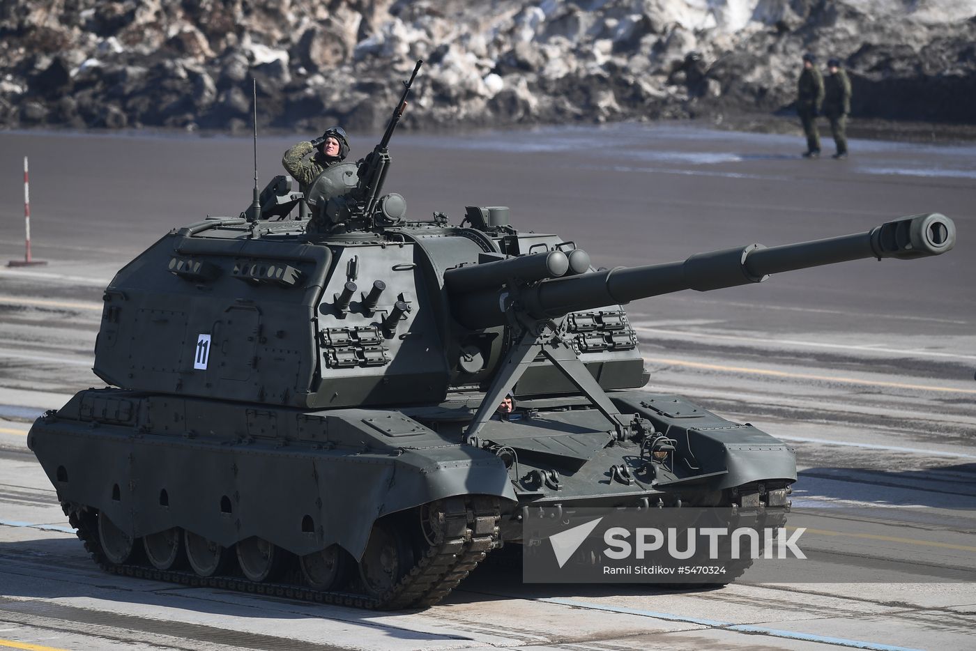 Rehearsal of Victory Day Military Parade