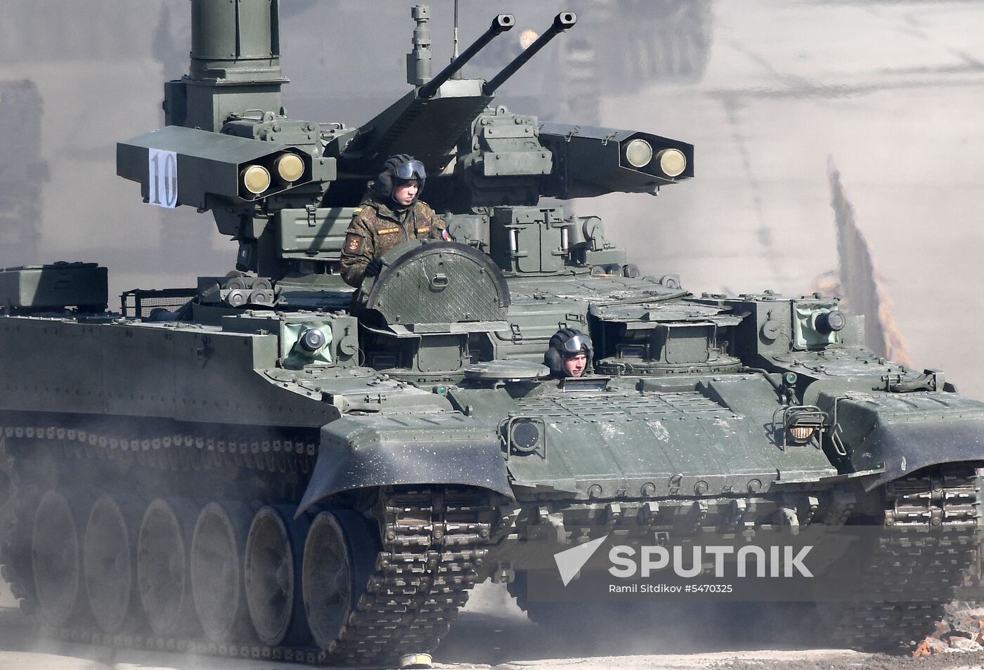 Rehearsal of Victory Day Military Parade