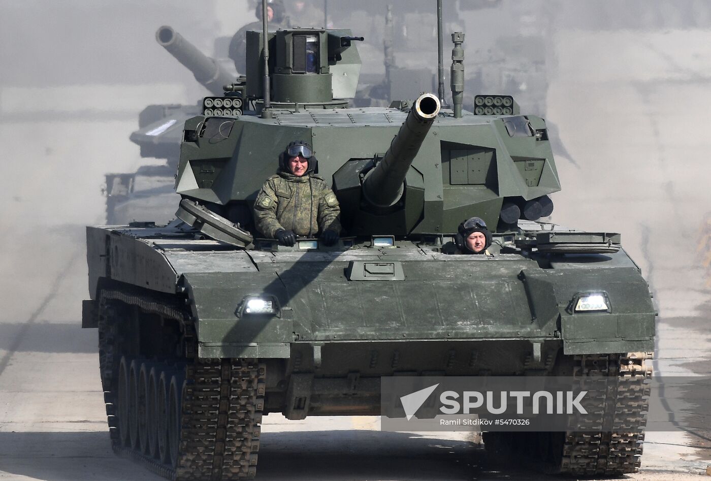 Rehearsal of Victory Day Military Parade