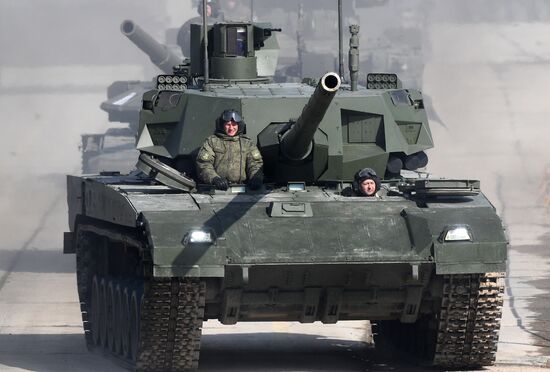Rehearsal of Victory Day Military Parade