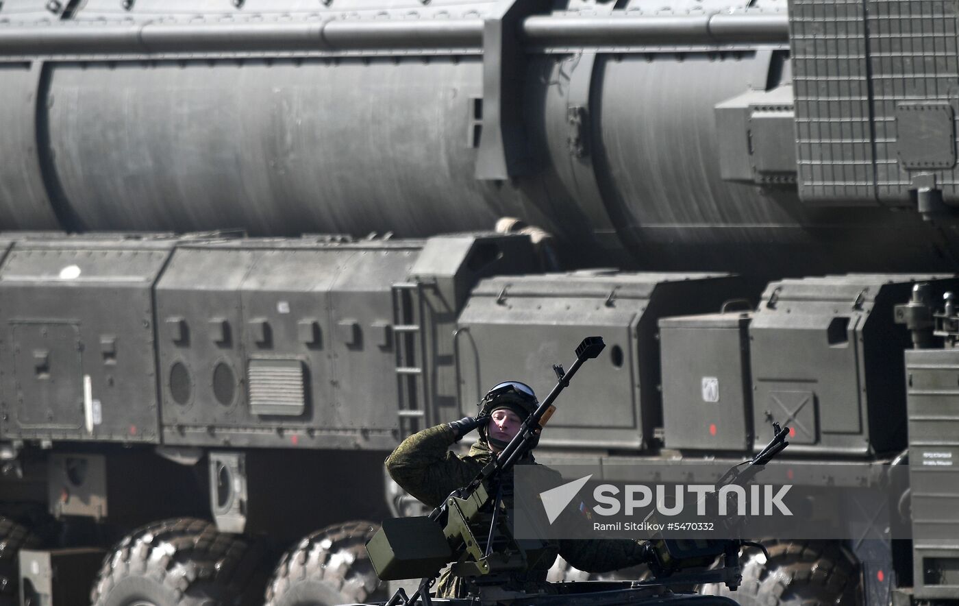 Rehearsal of Victory Day Military Parade