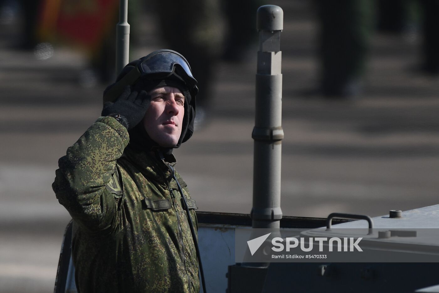 Rehearsal of Victory Day Military Parade