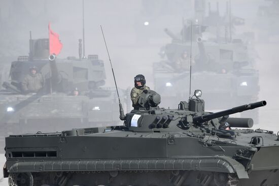 Rehearsal of Victory Day Military Parade