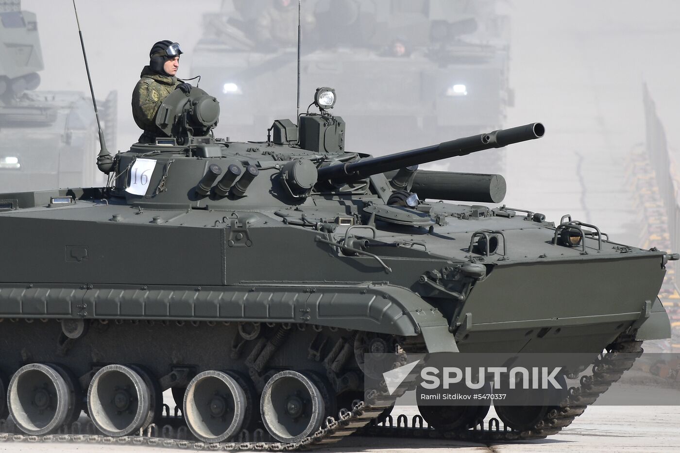 Rehearsal of Victory Day Military Parade