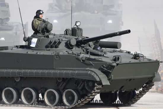 Rehearsal of Victory Day Military Parade