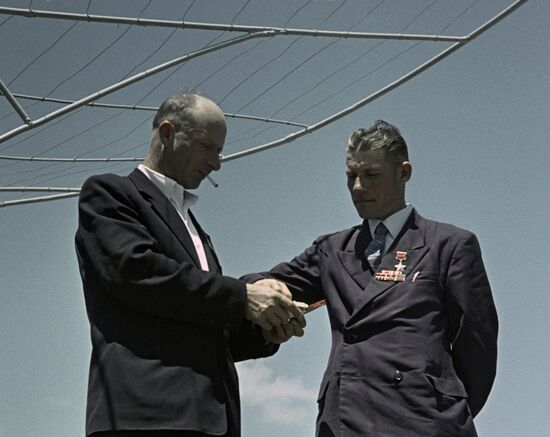 Mikhail Yegorov and Meliton Kantaria