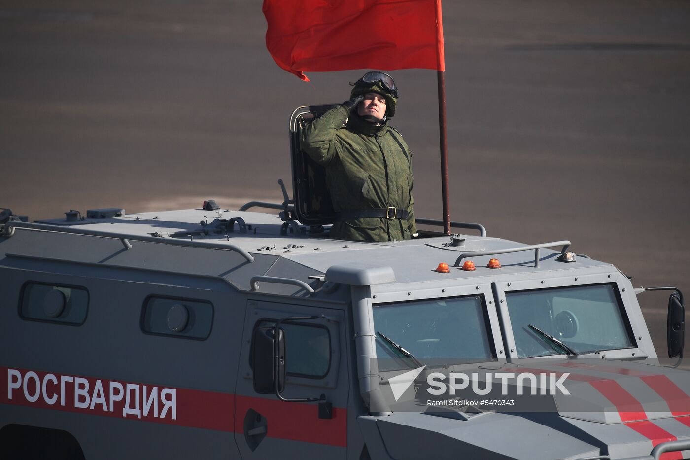 Rehearsal of Victory Day Military Parade