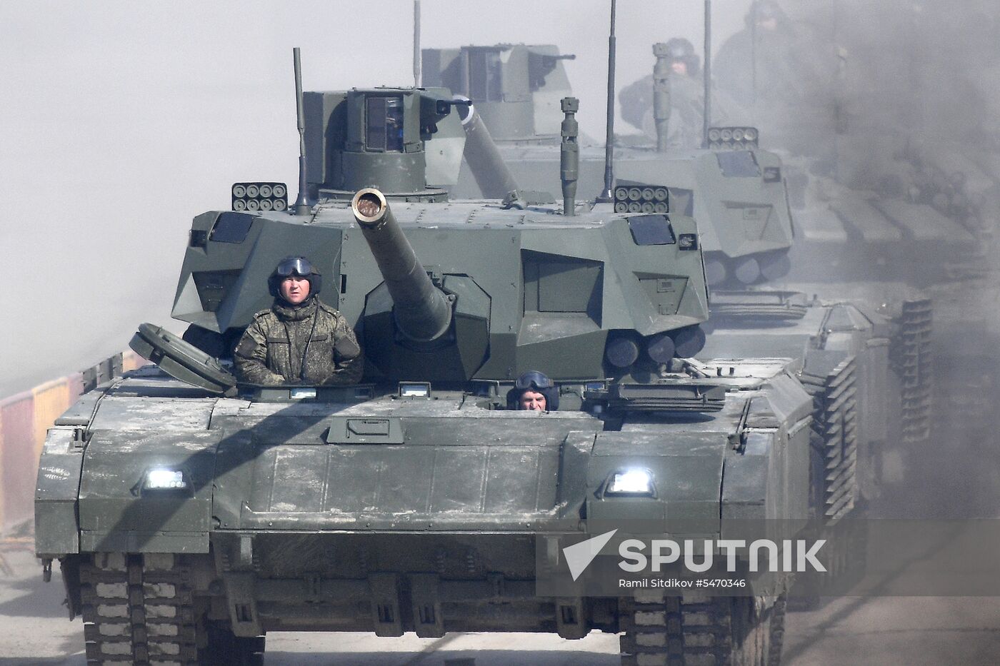Rehearsal of Victory Day Military Parade