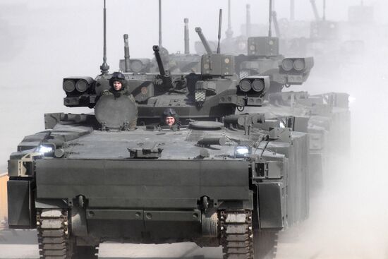 Rehearsal of Victory Day Military Parade