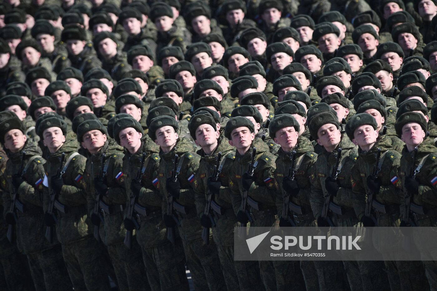 Rehearsal of Victory Day Military Parade