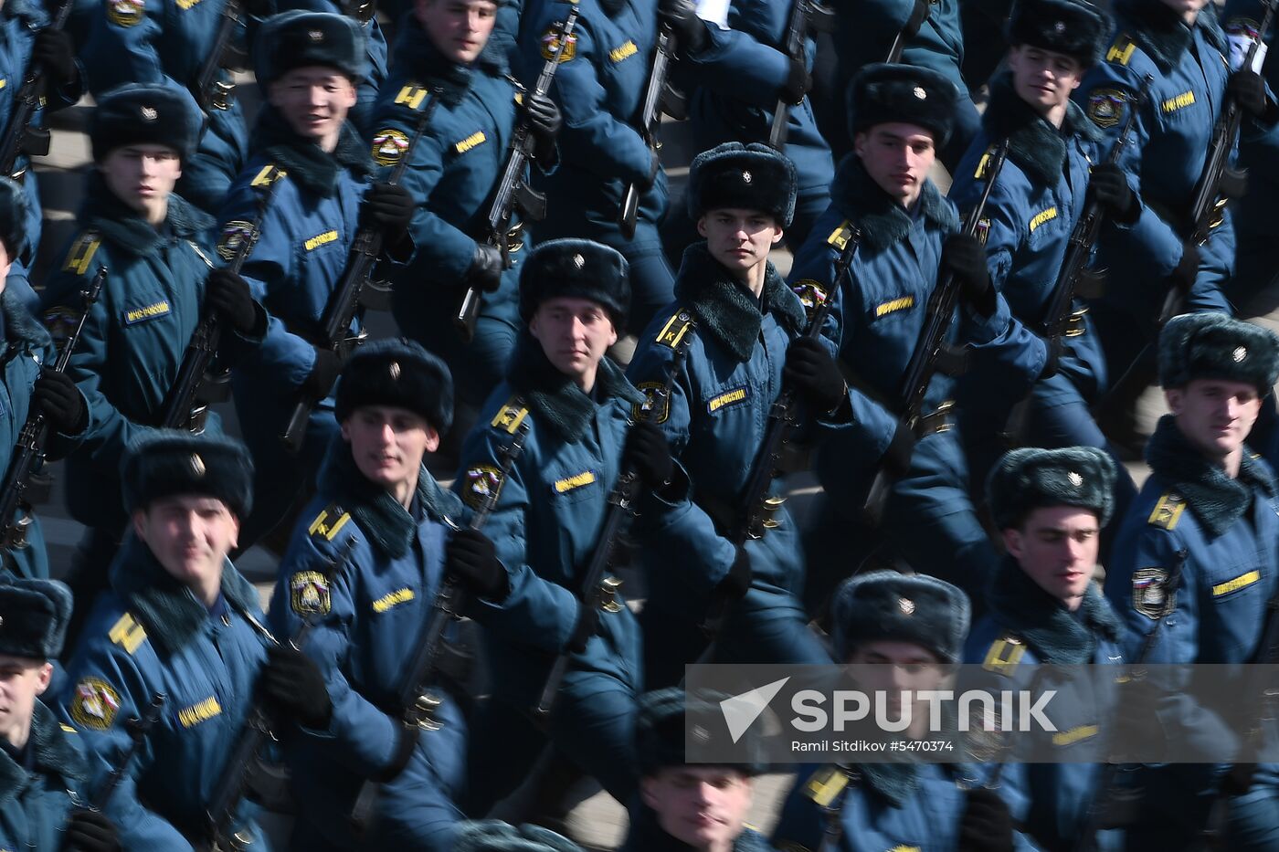 Rehearsal of Victory Day Military Parade