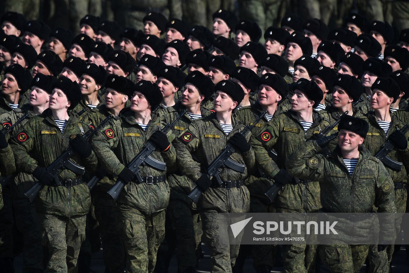 Rehearsal of Victory Day Military Parade
