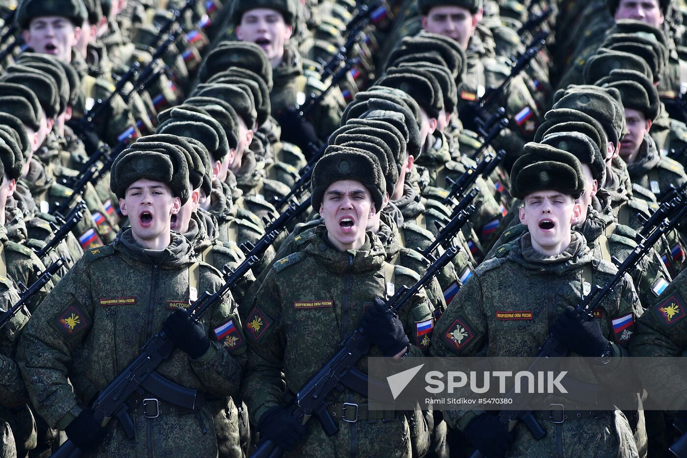 Rehearsal of Victory Day Military Parade