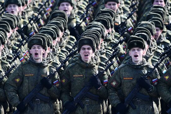 Rehearsal of Victory Day Military Parade