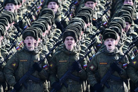 Rehearsal of Victory Day Military Parade