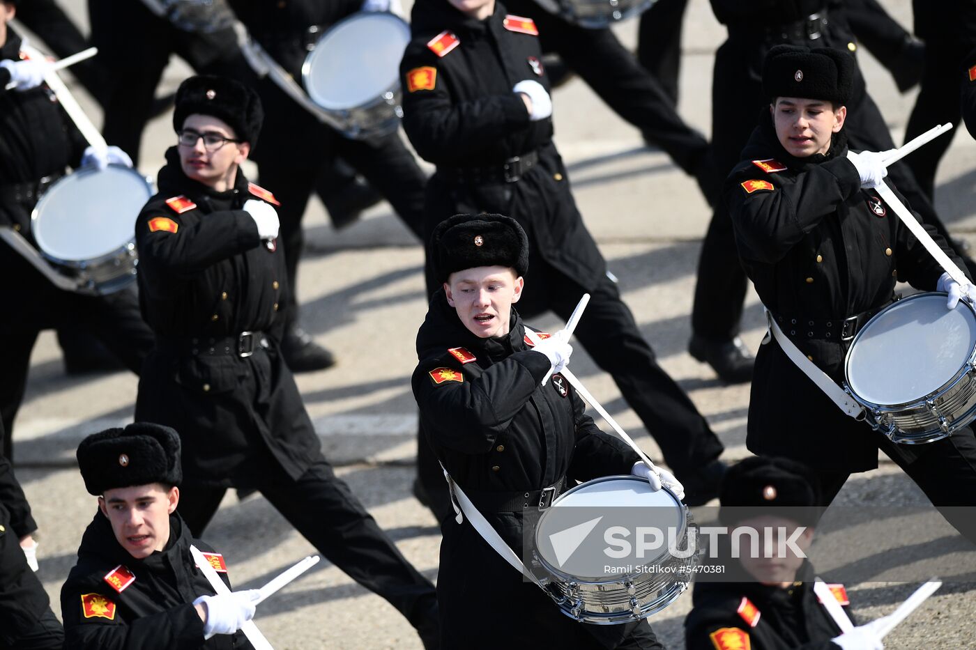 Rehearsal of Victory Day Military Parade